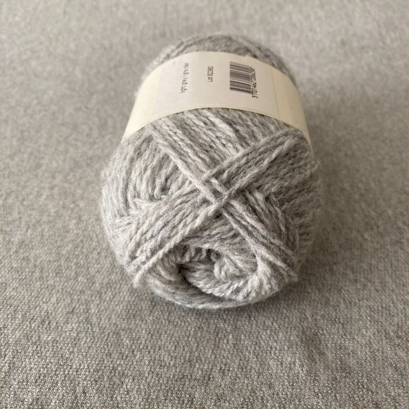 NWT Biches & Buches Le Lambswool Colour Light Grey Lot of 1 - Picture 7 of 10